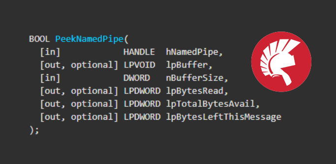 PeekNamePipe in Delphi