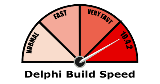 Major compiler speed improvements in Delphi 10.4.2