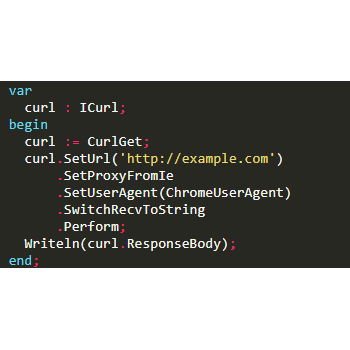 curl in Delphi