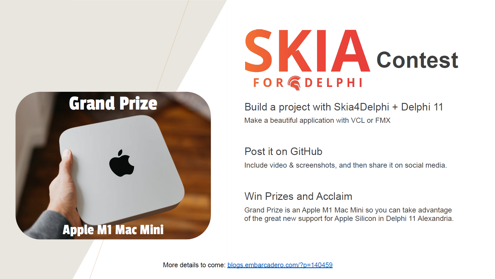 Skia4Delphi contest by Embarcadero